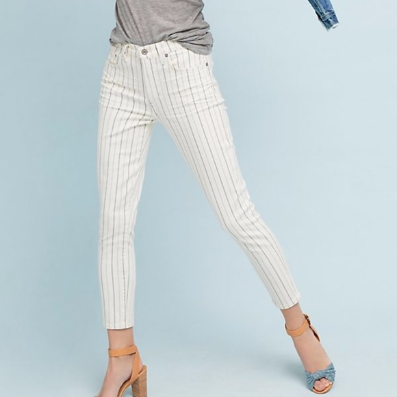 Citizens Of Humanity Jeans Citizens Of Humanity Striped Rocket Crop Jeans 3 Poshmark